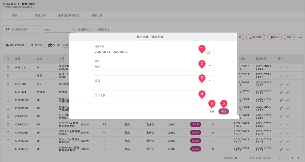 服務及商品 - 服務及商品-商品/耗材-3